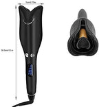 Spin N Curl Ceramic Rotating Hair Curler | Auto-Curling Tool for Effortless Curls & Waves | Salon-Quality Results at Home