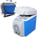 Compact 12V 7.5L Mini Car Fridge | Dual Cooler & Warmer Portable Travel Refrigerator