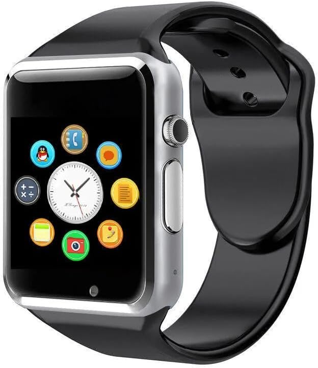 A1 Bluetooth Smart Watch - Fitness Tracker with Pedometer, SIM Card Slot & Camera | Android Sports Bracelet with Call, Message Alerts, and Health Tracking