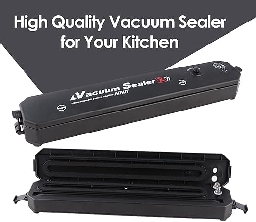 Powerful 90W Vacuum Sealer Machine | Automatic Food Preservation for Fruits, Meats & Vegetables