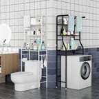 2/3 Layer Washing Machine Stand & Bathroom Storage Rack | Shelf with Towel Rack | Durable, Space-Saving, & Stylish Organization
