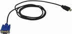 1.5M WGL HDMI to VGA Video Converter Cable | Connect TV, Projector, Camera, DVD | Seamless Video Transmission