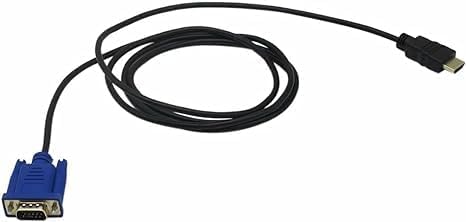 1.5M WGL HDMI to VGA Video Converter Cable | Connect TV, Projector, Camera, DVD | Seamless Video Transmission