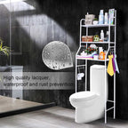 2/3 Layer Washing Machine Stand & Bathroom Storage Rack | Shelf with Towel Rack | Durable, Space-Saving, & Stylish Organization