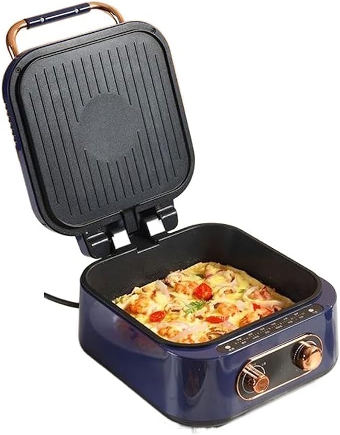 Double-Sided Heating Multifunctional Fry-Bake Machine – Non-Stick, Versatile Cooking