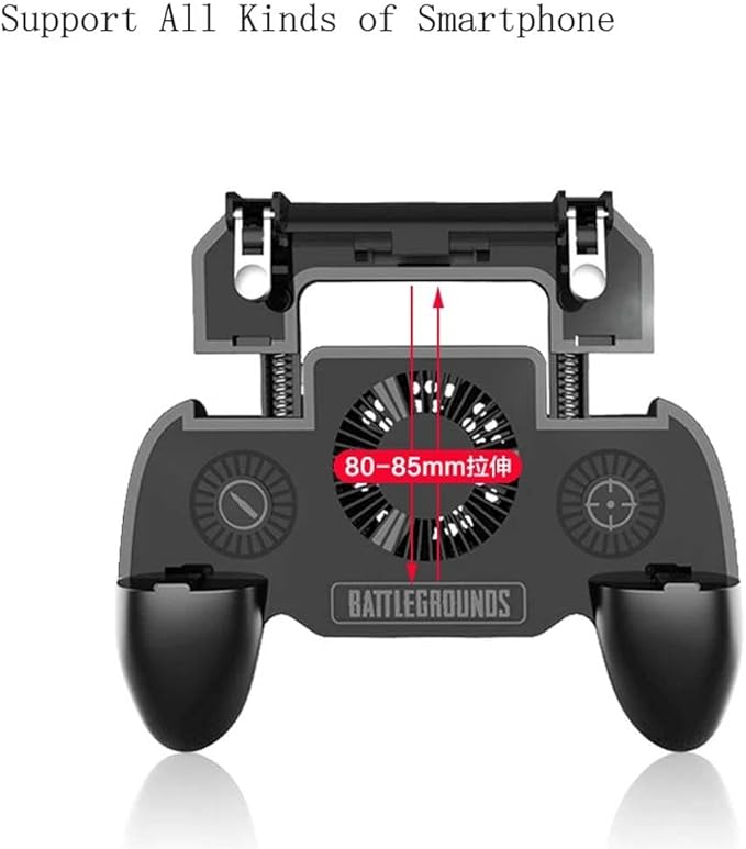 L1 R1 Gaming Controller Joystick | PUBG Mobile Gamepad for Android & iPhone | Built-In 2500mAh Battery