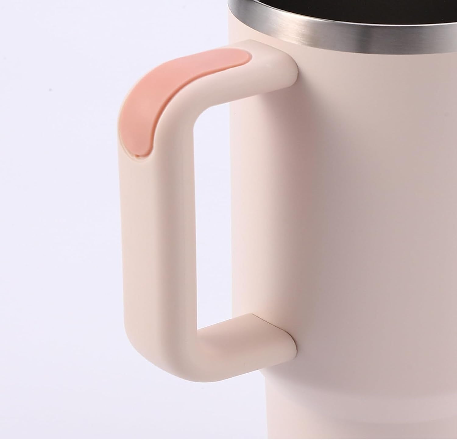 Stainless Steel Vacuum Mug with Screw Lid & Straw – Sweat-Proof, Leak-Proof Travel Flask