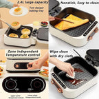 Double-Sided Heating Multifunctional Fry-Bake Machine – Non-Stick, Versatile Cooking