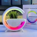 3-in-1 Night LED Desk Lamp | Bluetooth Speaker & 15W Wireless Charger | Multi-Functional Smart Lamp
