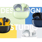 T110 Buds – Noise Cancelling Wireless Earbuds with 38H Playtime, Deep Bass, Bluetooth 5.3, IPX5 Waterproof – Premium Black In-Ear Headphones