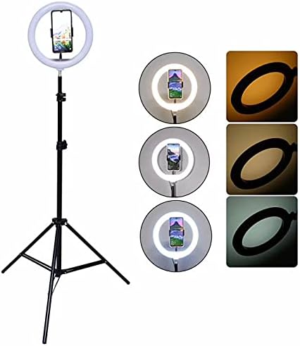 Adjustable LED Ring Fill Light with Phone Holder | Ideal for TikTok, Streaming, Vlogging & Content Creation