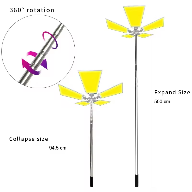 Energy-Efficient Camping Lantern | Remote-Controlled DC 12V LED Outdoor Light