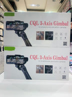 CQL 3-Axis Gimbal | Smartphone & Action Camera Stabilizer for Smooth Video & Photography