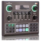 V9 Audio Mixer – Multi-Channel Sound Board with Voice Changer & Effects for Gaming, Streaming, and Podcasting