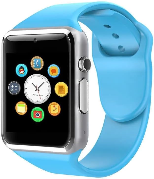 A1 Bluetooth Smart Watch - Fitness Tracker with Pedometer, SIM Card Slot & Camera | Android Sports Bracelet with Call, Message Alerts, and Health Tracking