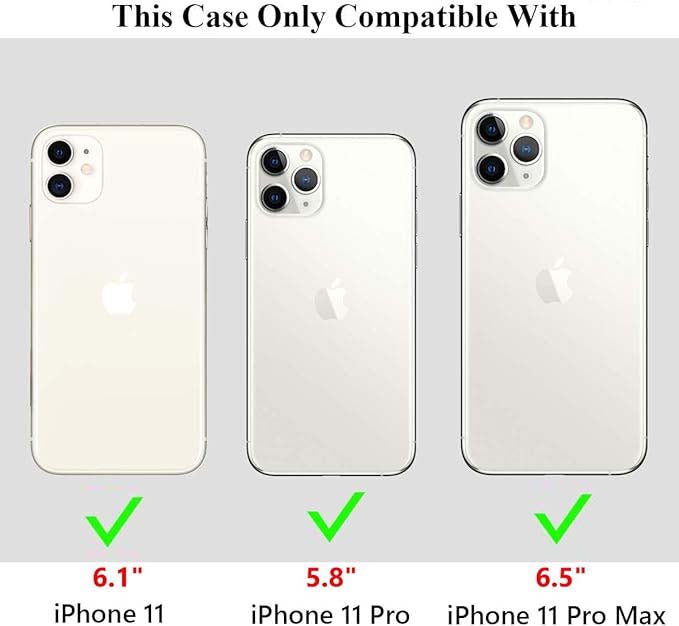 MagSafe Compatible Magnetic Phone Case | Military-Grade Shock Protection for iPhone 11 Series