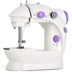 Beginner-Friendly Mini Electric Sewing Machine | Portable Dual-Speed Crafting & Mending