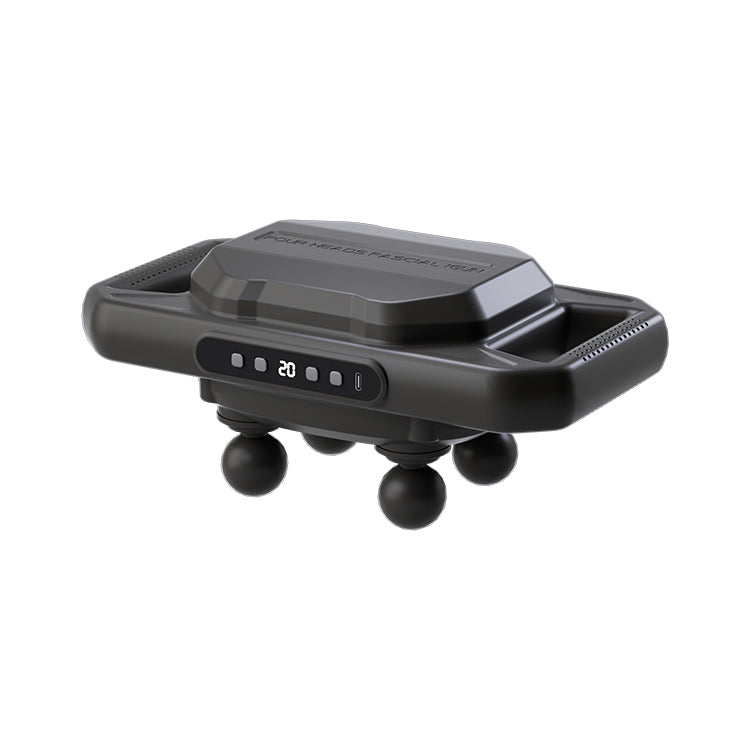 Tissue Body Massager | Powerful Fascia Gun with Six Attachments | Deep Tissue Relief & Tension Easing | Portable & Ergonomic Design | Perfect for Athletes & Daily Relaxation