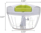 Easy Spin Cutter Hand Chopper | Effortless Manual Food Chopper for Quick Meal Prep