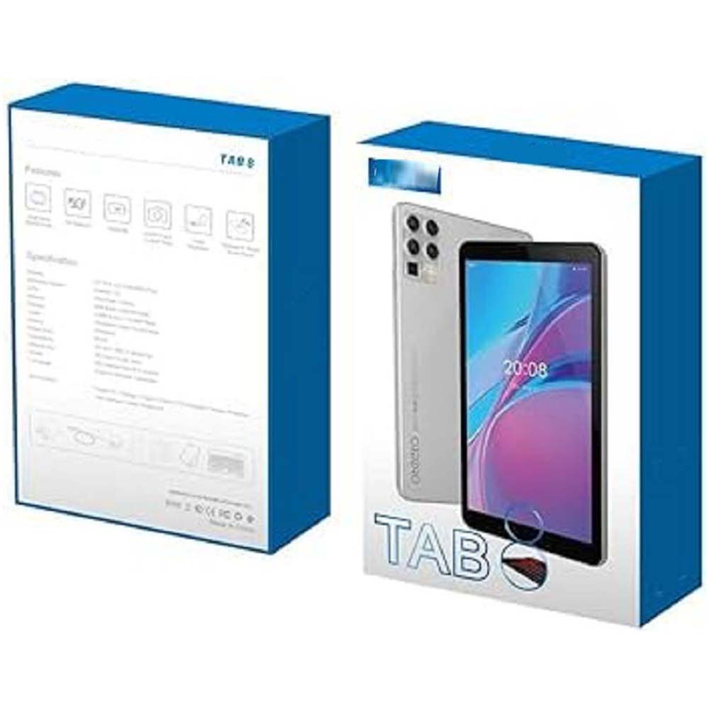 Tab8 5G Android Tablet PC with 8 Inch Display, 8GB RAM, 256GB ROM, Detachable Keyboard, Long Battery Life, Lightweight Design - Grey
