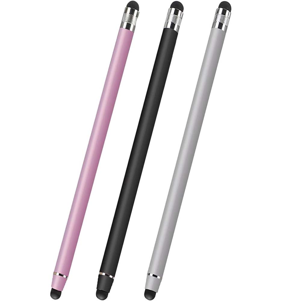 Stylus Pen – 2-in-1 High Sensitivity & Capacitive Touchscreen Pen | Universal Stylus for iPad, iPhone, Samsung, Tablets & All Smartphones (Multi-Colour Lightweight Design)