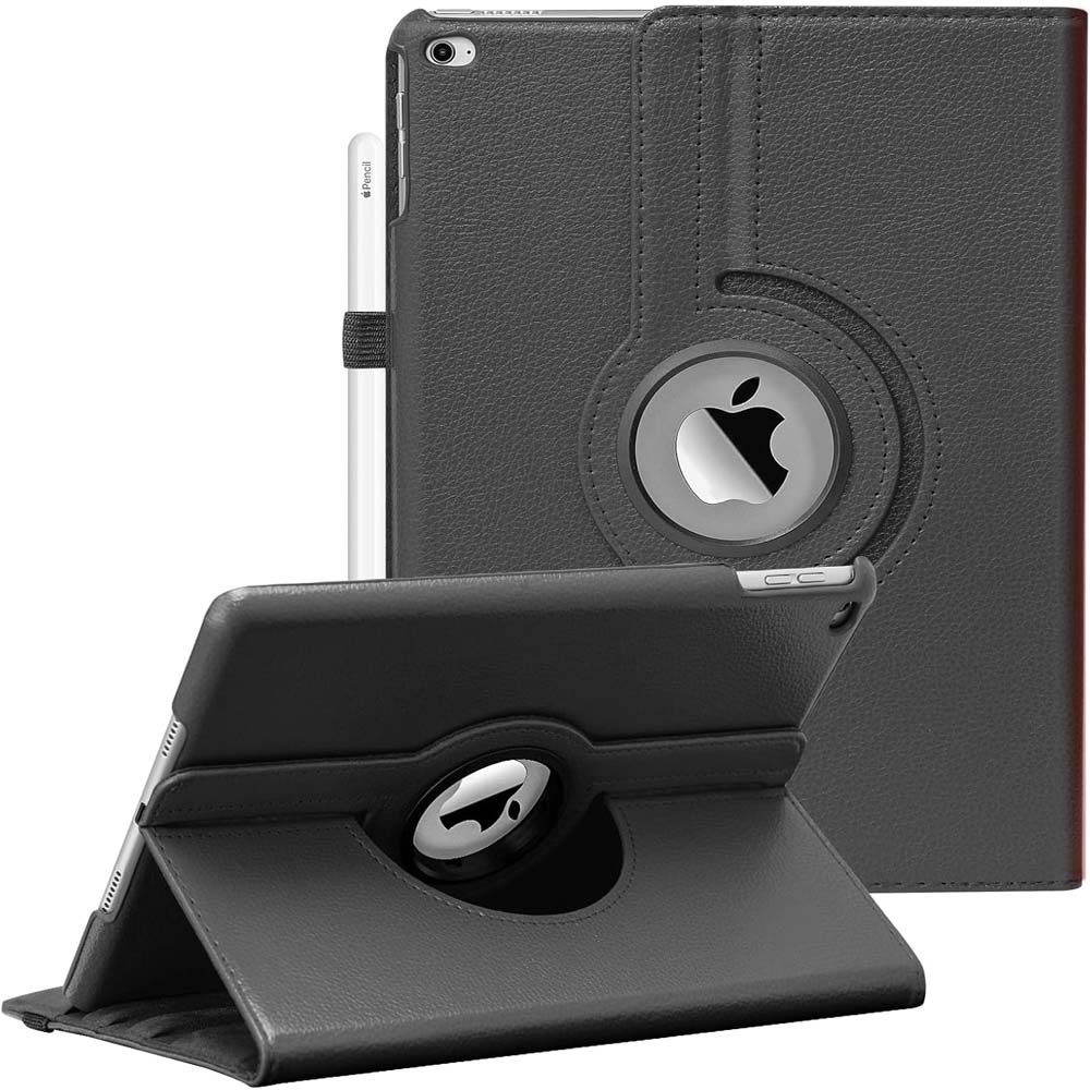 360° Rotating Case for iPad Air 1 & 2 / 9.7" – Auto Sleep/Wake Stand Cover with Multi-Angle Viewing (Multi Colour)