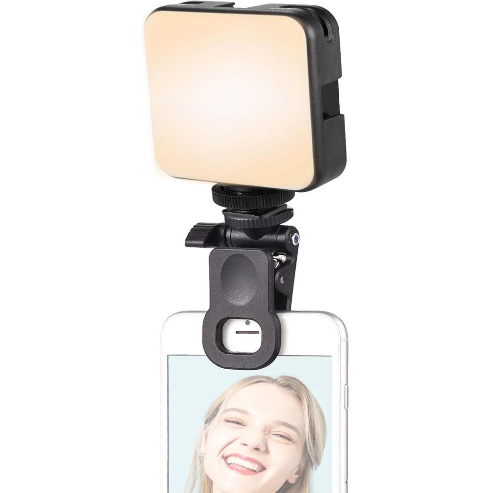 U80 LED RGB Phone Light – Mini Portable Rechargeable Fill Lamp with 16 Million Colors, Adjustable Brightness, for Photography, Video Recording, Vlogging & Live Streaming