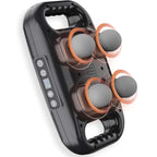 4-Head Massage Gun Deep Tissue | 20 Intensity Levels & 6 Massage Modes | Handheld Muscle Massager for Back, Neck, Shoulders, Legs & Full Body Pain Relief