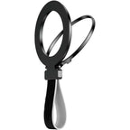 2-in-1 Finger Ring Stand – Magnetic Phone Grip & Kickstand | 360° Rotating Phone Holder for iPhone, Samsung, Android & All Smartphones (Durable & Slim Design)