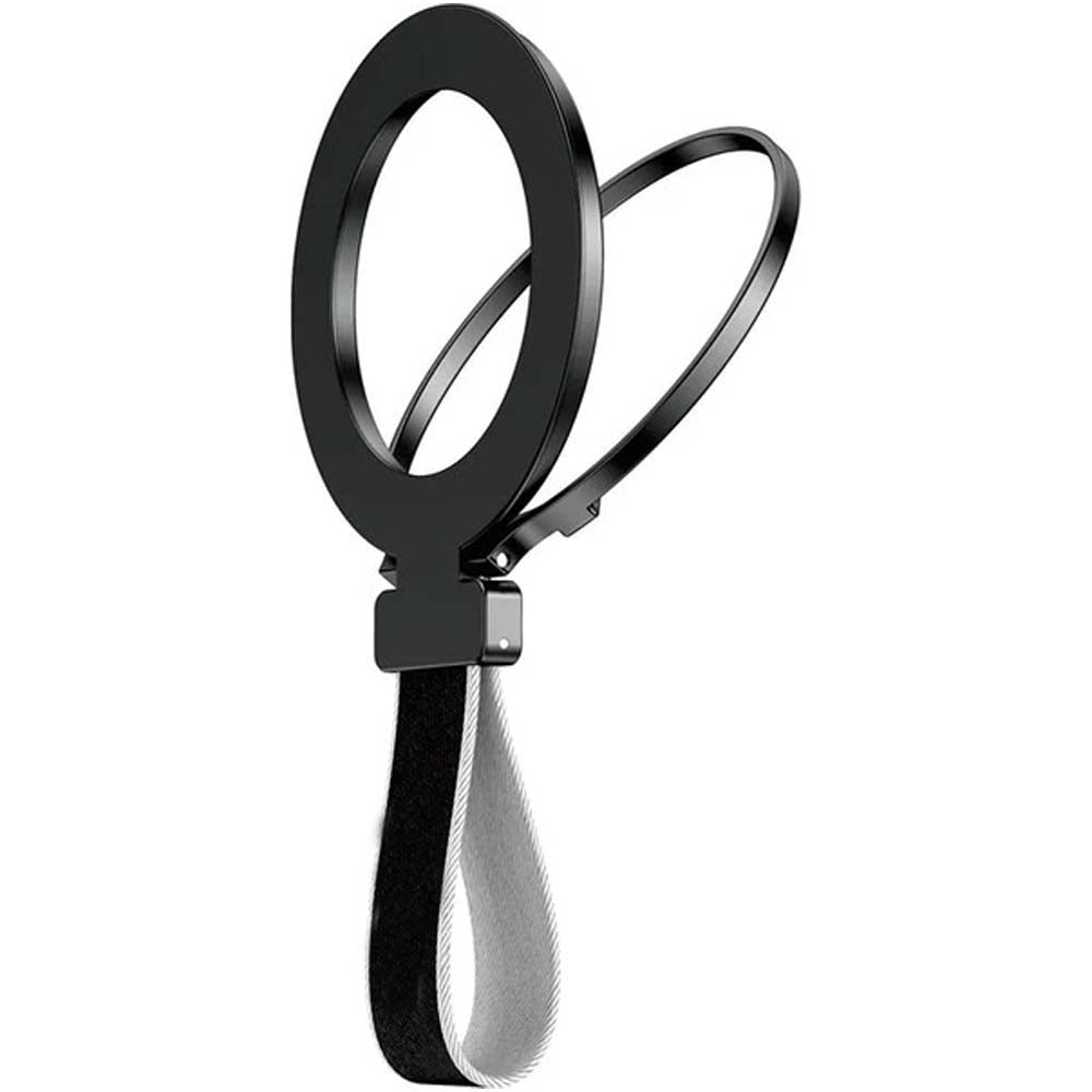 2-in-1 Finger Ring Stand – Magnetic Phone Grip & Kickstand | 360° Rotating Phone Holder for iPhone, Samsung, Android & All Smartphones (Durable & Slim Design)