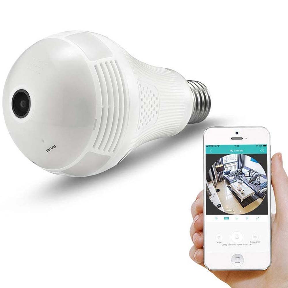 360° Hidden Spy Camera – 1080P HD Wireless Mini Security Cam with Night Vision, Motion Detection, and Remote Monitoring for Home, Baby, and Office Use