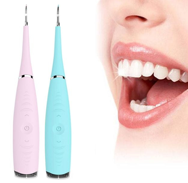 Electric Dental Calculus Remover – Sonic Tooth Tartar & Plaque Removal Kit, Safe Stain Cleaner for Adults & Kids – Multi-Speed Oral Care Tool