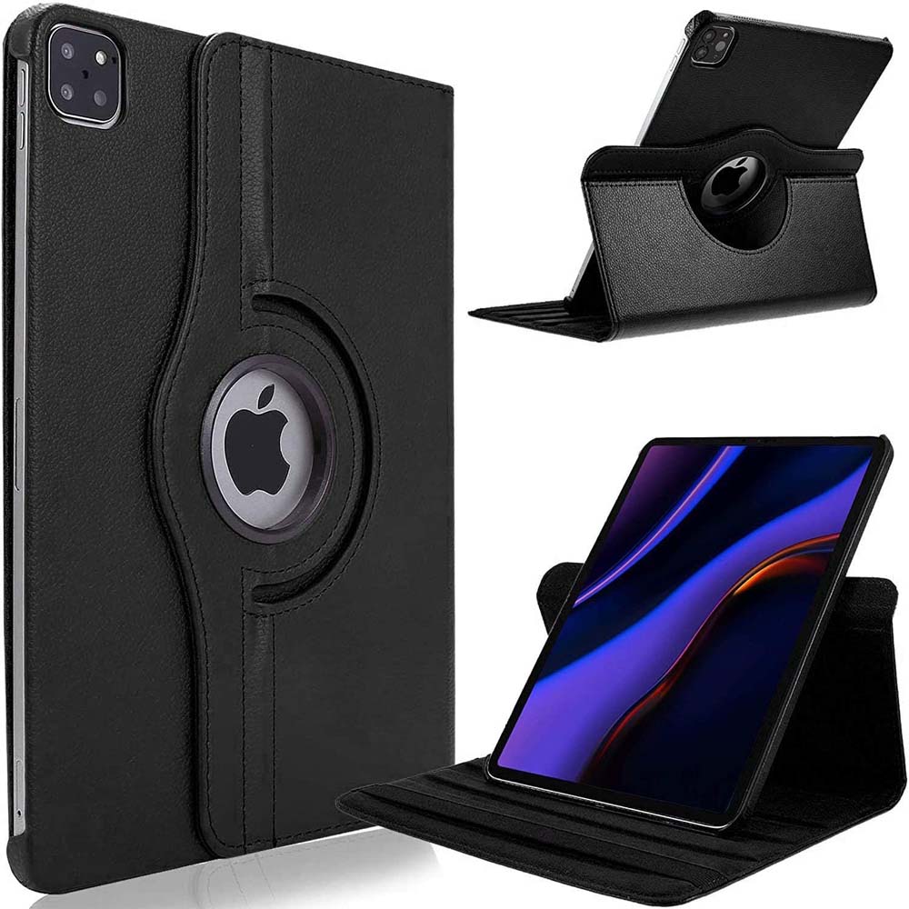 iPad Pro 13" M4 (2024) 360° Rotating Case – Premium Leather Cover with Auto Sleep/Wake, Multi-Angle Stand, and Full Protection (Multi Colour)