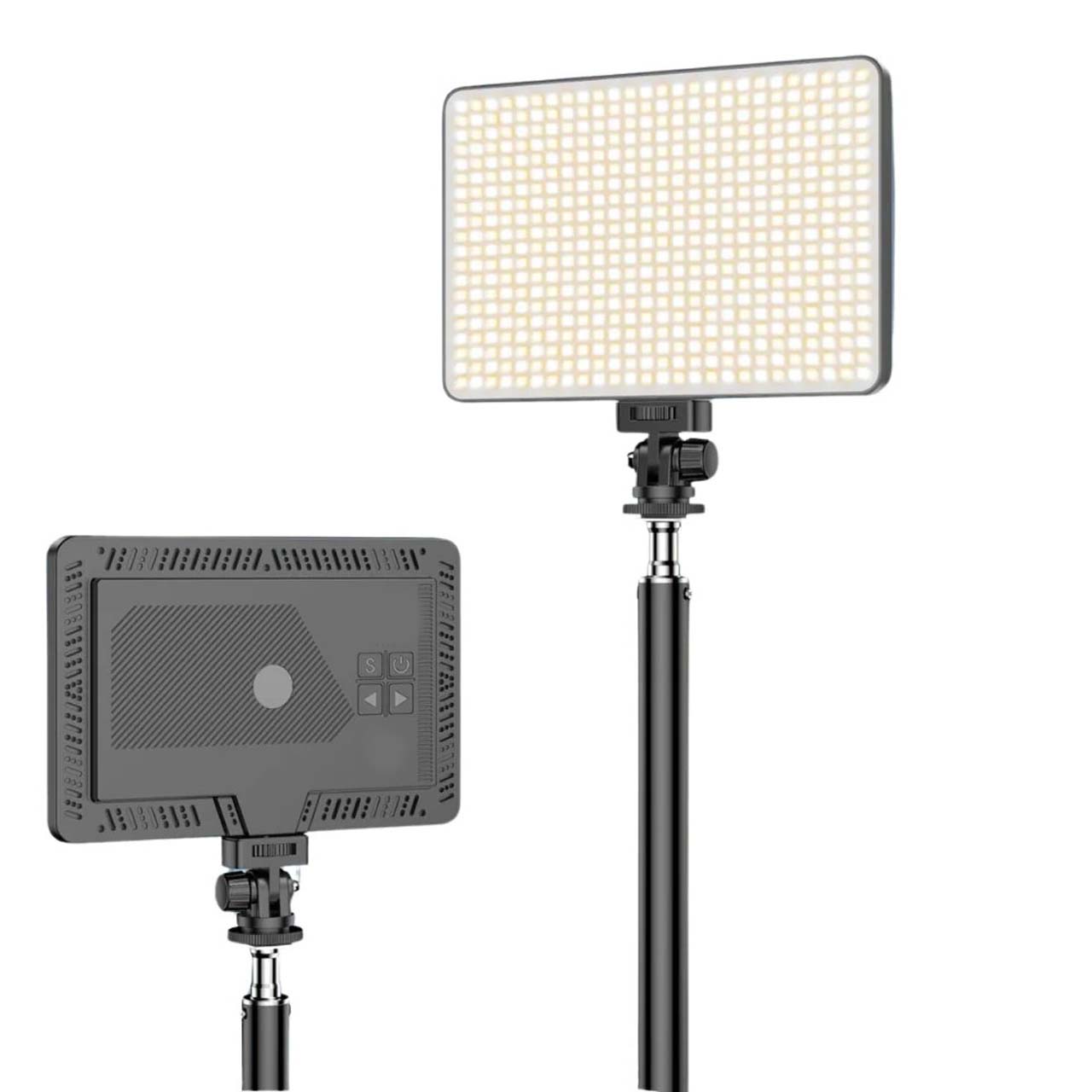 Live-E11 10W Bi-Color LED Video Light | USB-Powered Camera Panel Fill Light for Photography, TikTok, Vlogging, Streaming & Professional Video Recording