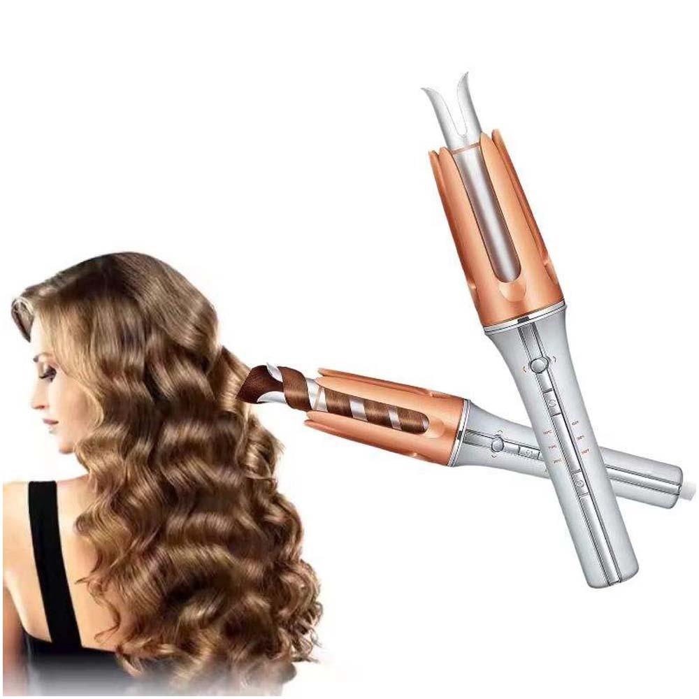 Fully Automatic Hair Curler with Negative Ion Technology – Create Effortless Lazy Curls & Big Waves Instantly, Hair-Friendly Electric Styling Tool for All Hair Types