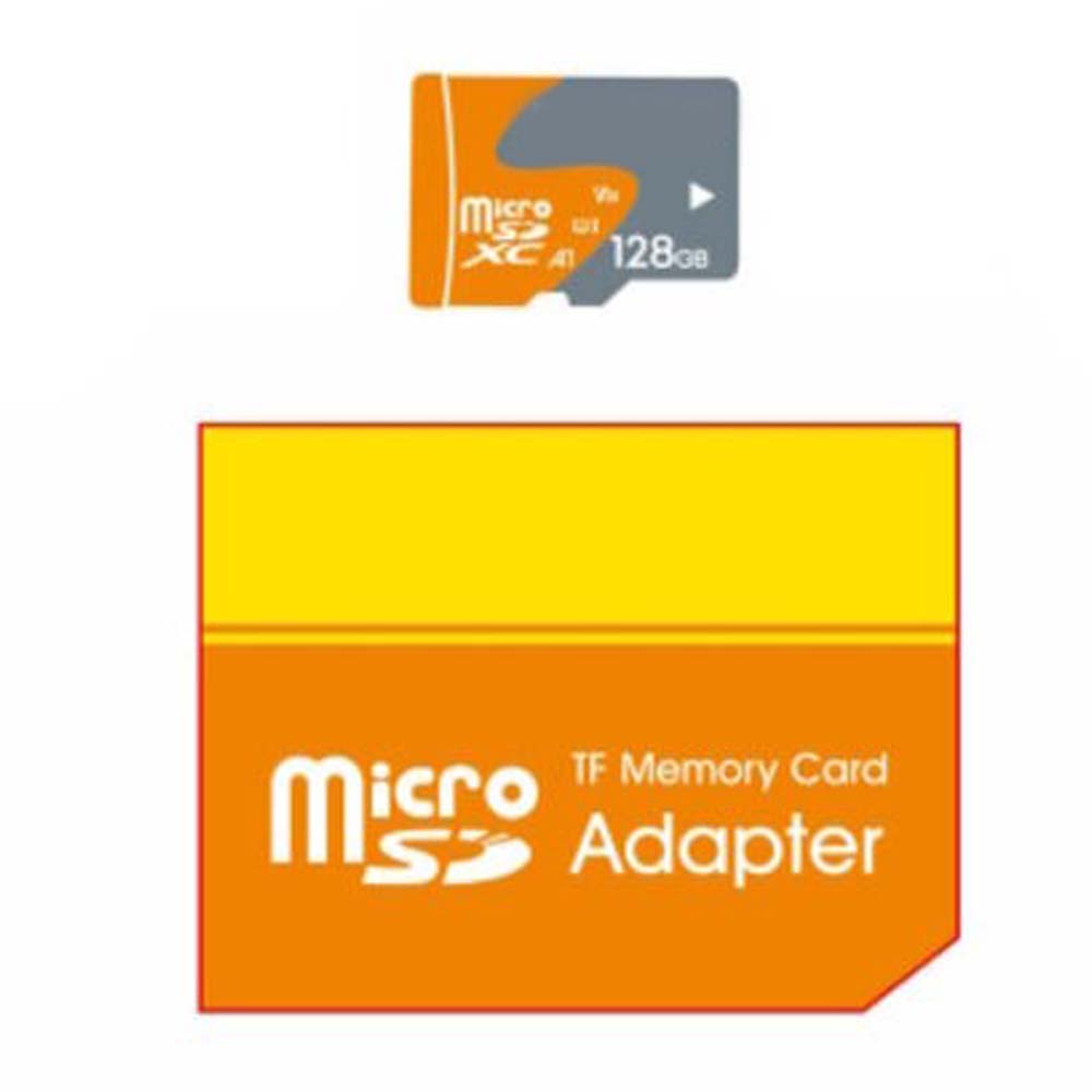 128GB MicroSD Memory Card | Class 10 UHS-I High-Speed TF Storage | Reliable Memory for 4K Video Recording, Gaming Consoles, Smartphones, Tablets & Photography Devices