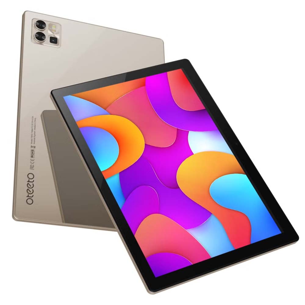 TAB 12 Pro 10.1 Inch Android Tablet – 8GB RAM, 512GB ROM, 5G Dual SIM, IPS LCD, Android 13, Includes Keyboard, Touch Pen, OTG, and Flip Case