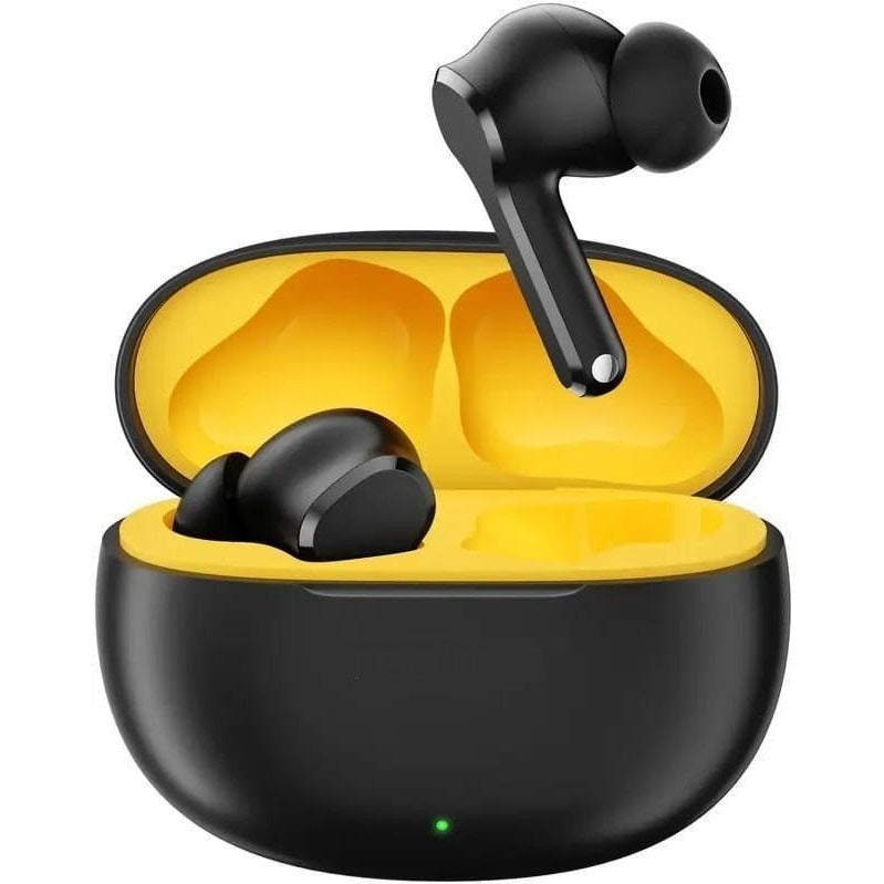 T110 Buds – Noise Cancelling Wireless Earbuds with 38H Playtime, Deep Bass, Bluetooth 5.3, IPX5 Waterproof – Premium Black In-Ear Headphones