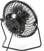 Portable Fan – Metal Framework Mini Air Cooler for Students & Dorm Rooms