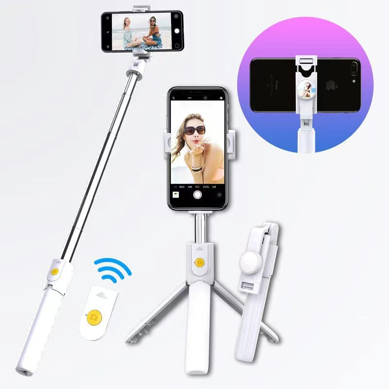 K10 Remote Tripod Mobile Selfie Stick | Multifunctional Bluetooth Selfie Stick & Phone Tripod with Remote Control | Universal Compatibility