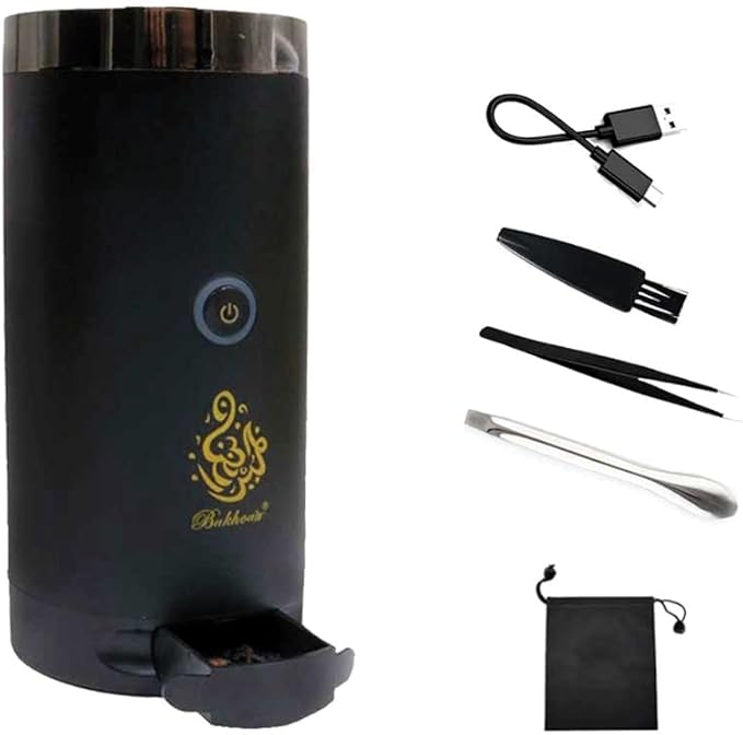 Portable USB Rechargeable Incense Burner | Electric Arabic Oud Mubkhara for Home, Office & Car