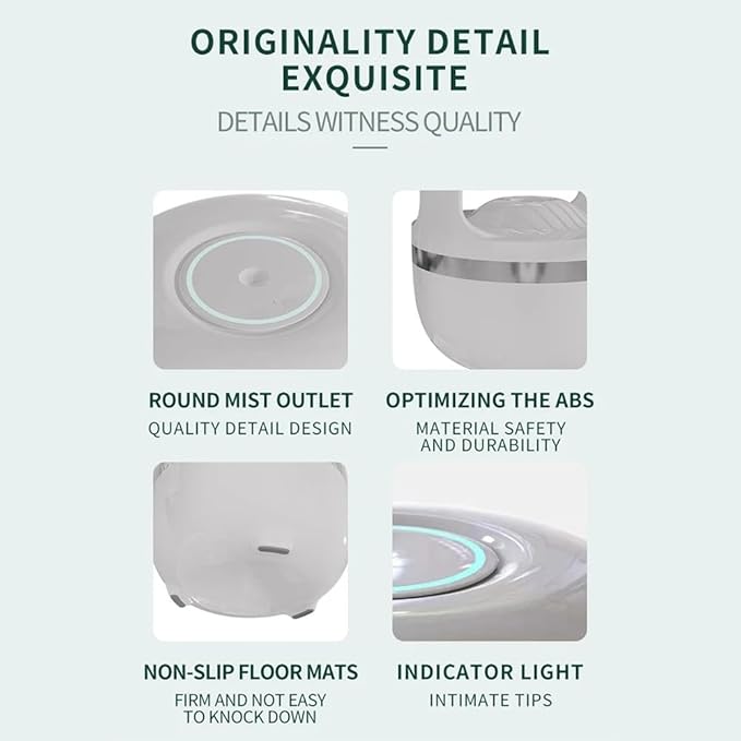 Anti-Gravity Bedroom Humidifier | Soothing Moisture with Innovative Modern Design