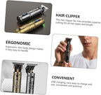 USB Rechargeable Electric Hair Clipper | Professional Barbershop Trimmer with Digital LCD | Precision Styling Tool