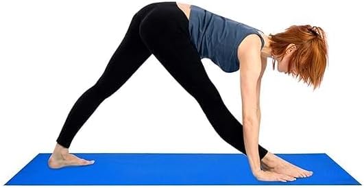Blue 6MM Non-Slip Yoga Mat | Perfect for Gym, Workout & Flooring Exercises