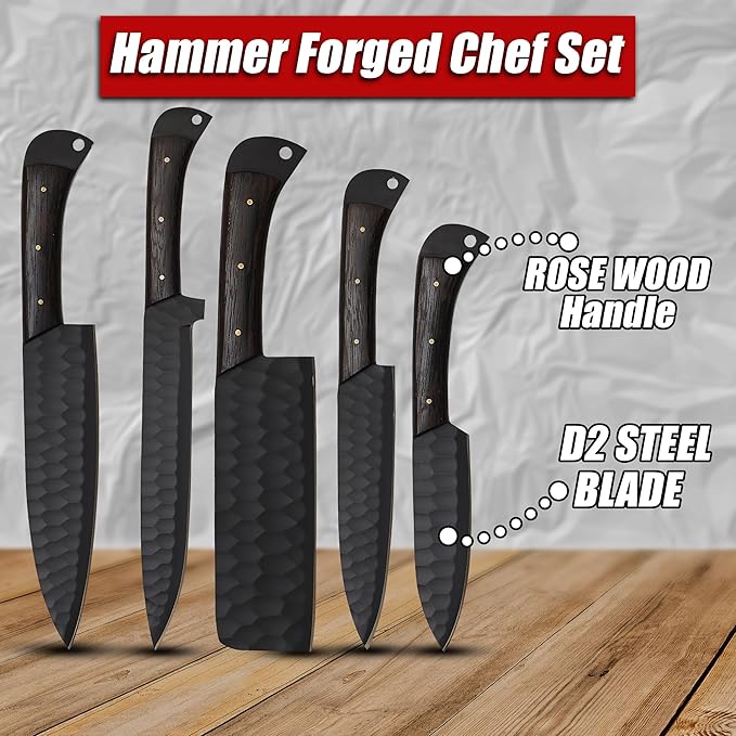 Chef Set Knife – Precision Forged High-Carbon Steel Blade for Culinary Perfection