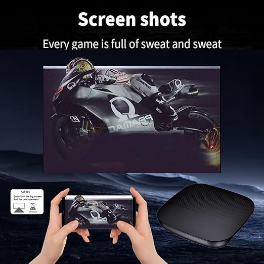 Game TV Box – 4K HD 3D Retro Video Game Console | 64GB & 128GB Storage | 35,000 Classic Games | Smart TV Box