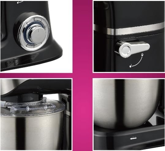 1000W Stand Mixer – Powerful Food Mixer with Blender Attachment for Baking, Dough, and Smoothies