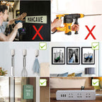 Strong Double-Sided Tape Heavy Duty | Versatile Indoor Adhesive for Mounting | No Drilling or Screws | Non-Toxic, Residue-Free, Super Sticky Grip