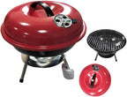 Large Charcoal Barbecue with Wheels | Stainless Steel Grill for Outdoor Family BBQ Parties | Durable & Portable Design