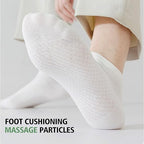 10 Pairs Men’s Breathable Cotton Ankle Socks – Ultra Lightweight, Soft & Comfortable Fit for All Seasons, Everyday Low-Cut Socks for Casual, Work, or Sports